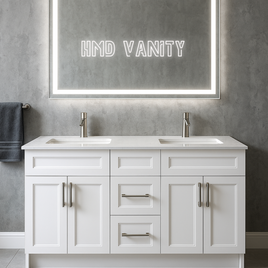 60-Inch and Larger Bathroom Vanities